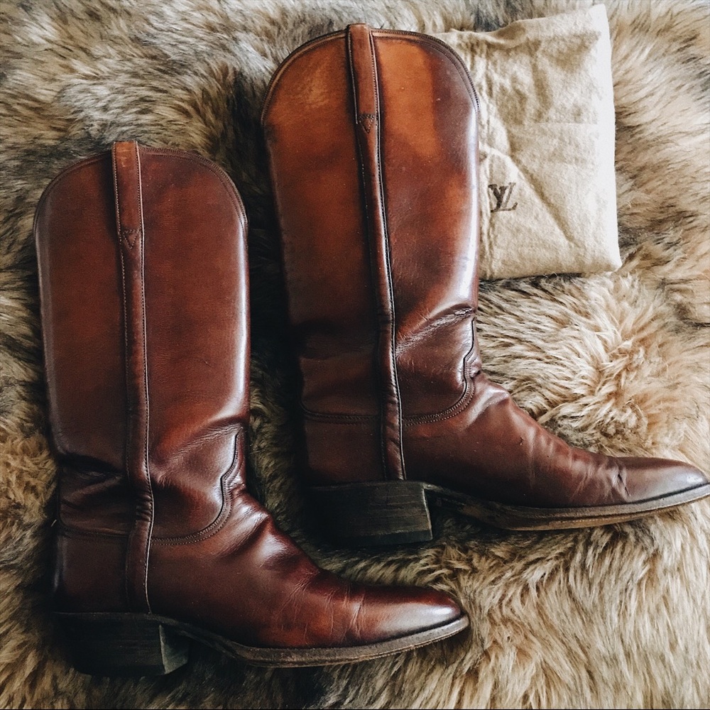 Lucchese Cowgirl Boots 7.5B